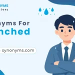 synonyms for drenched