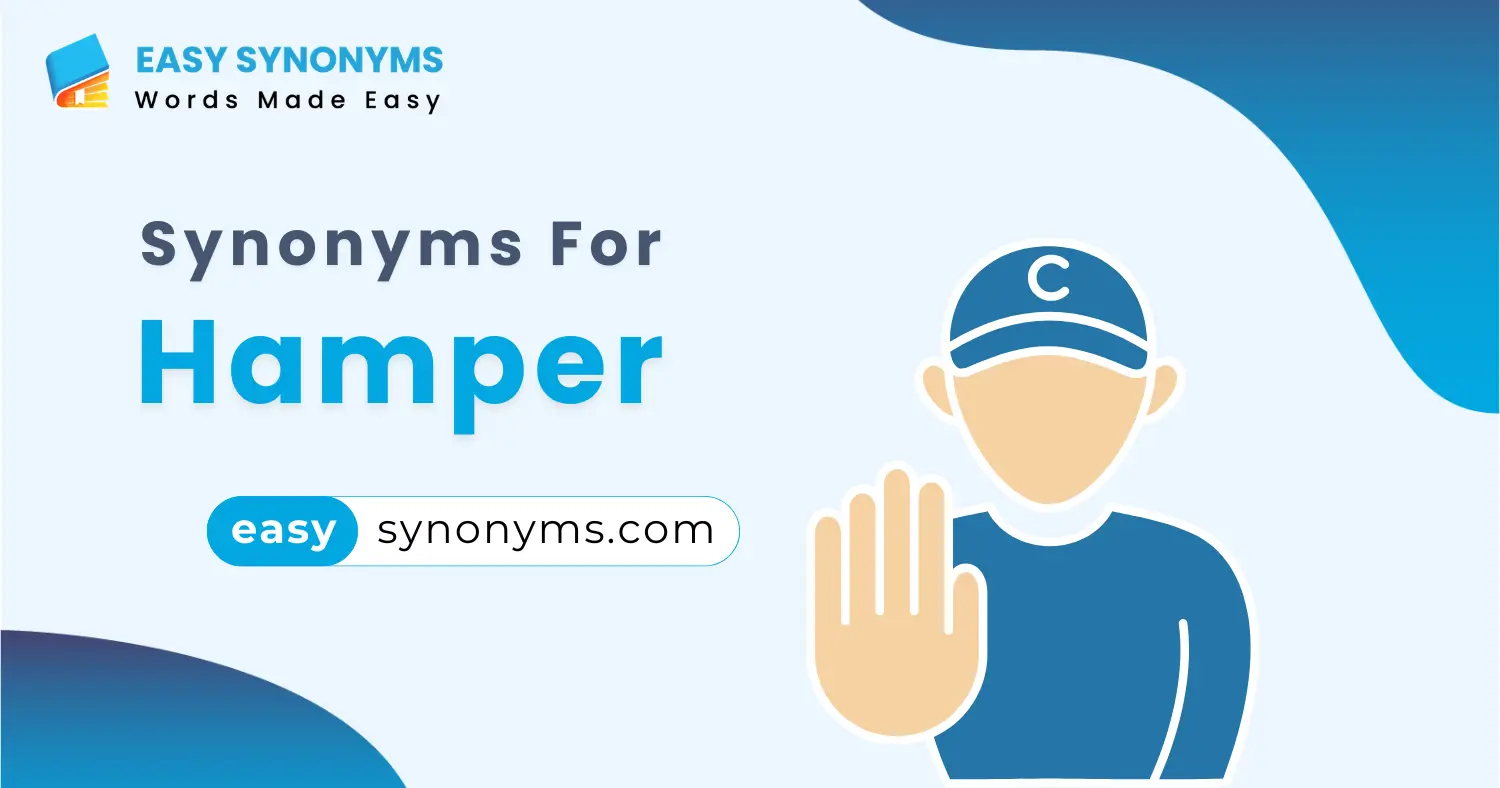 synonyms for hamper