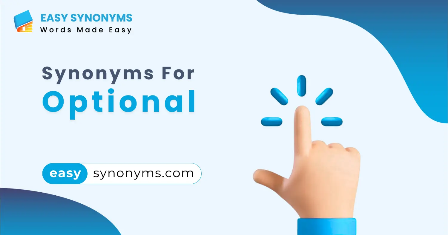 synonyms for optional