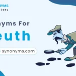 synonyms for sleuth