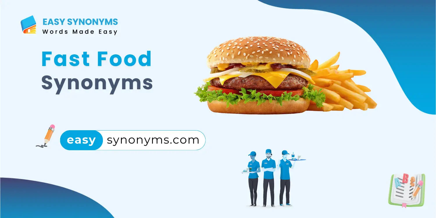 fast food synonyms