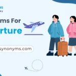 synonyms for departure