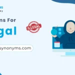 synonyms for illegal
