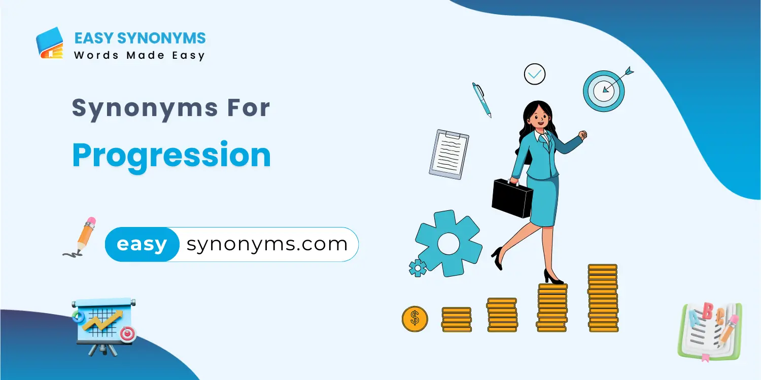 synonyms for progression