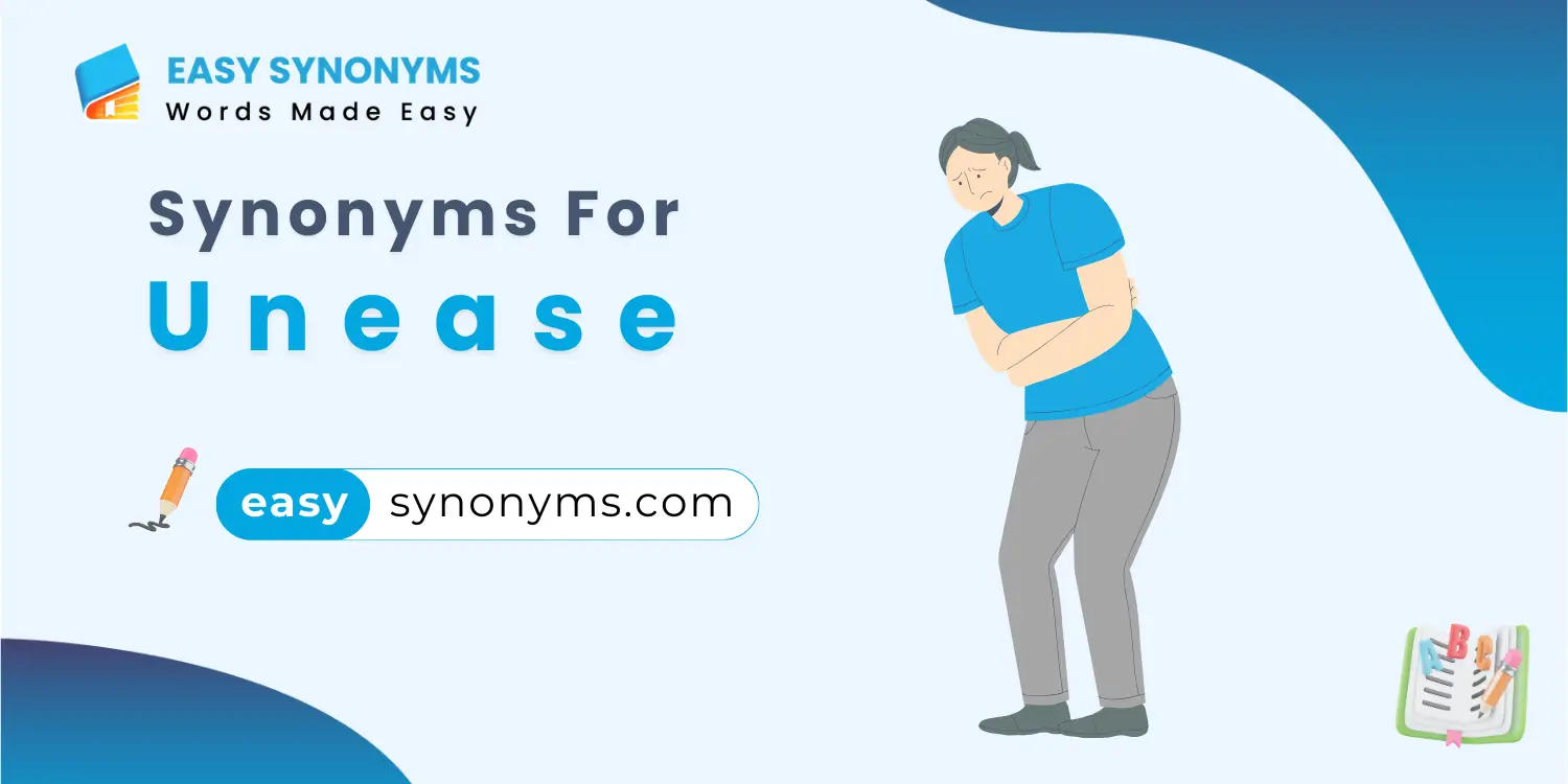 synonyms for unease