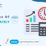 synonyms of approximately