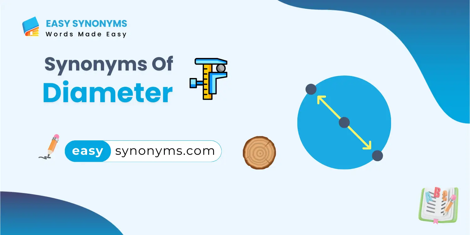 synonyms of diameter