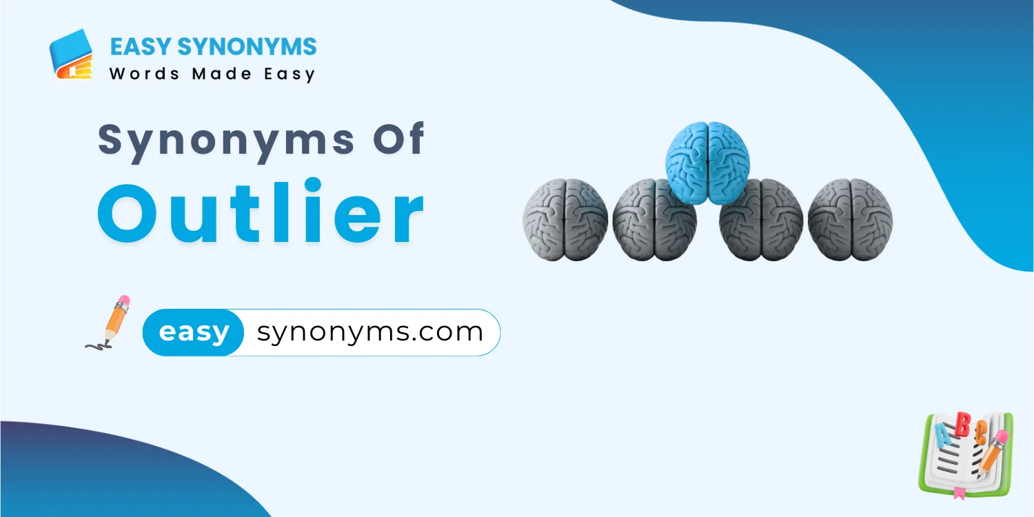 synonyms of outlier