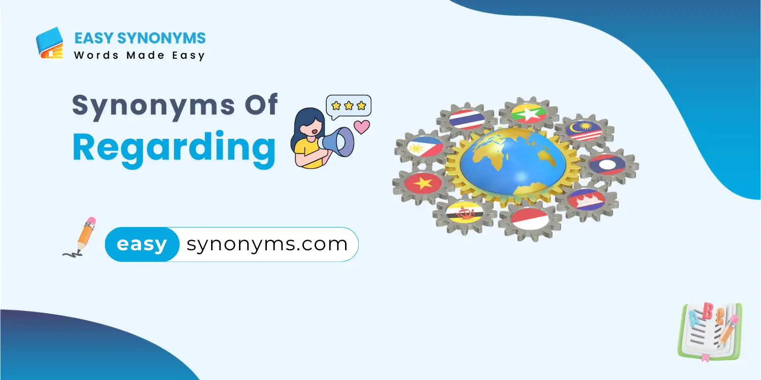 synonyms of regarding