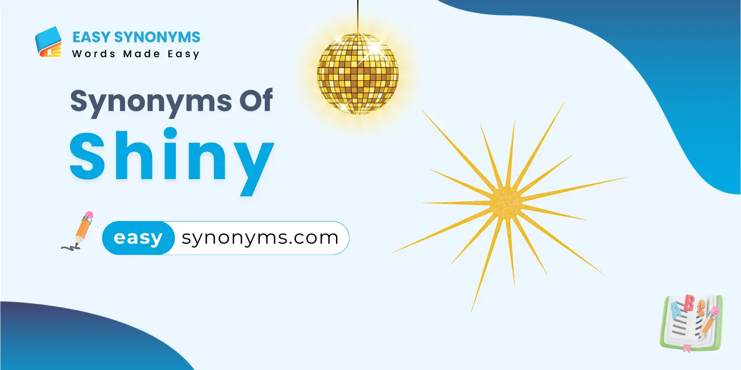 synonyms of shiny