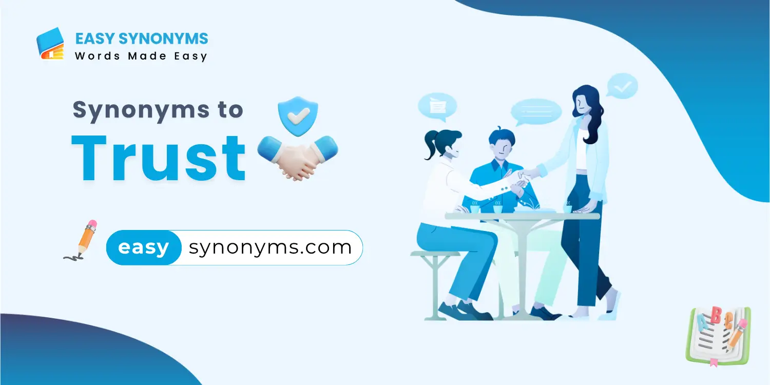 synonyms to trust