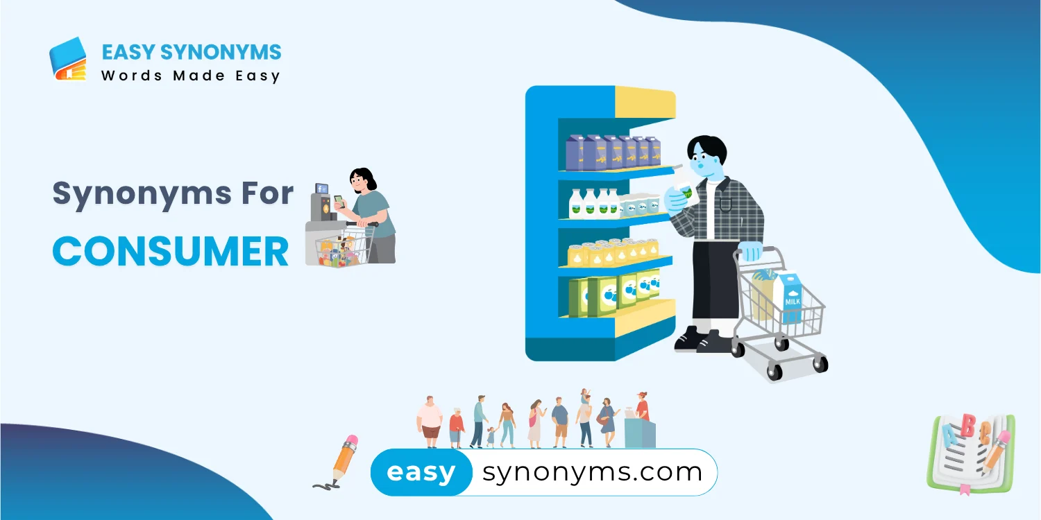 synonyms for consumer