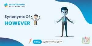 synonyms for however
