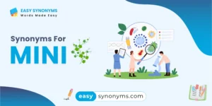 synonyms for mini