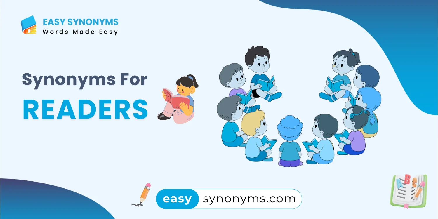 synonyms for readers