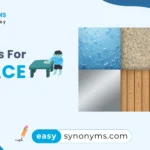 synonyms for surface