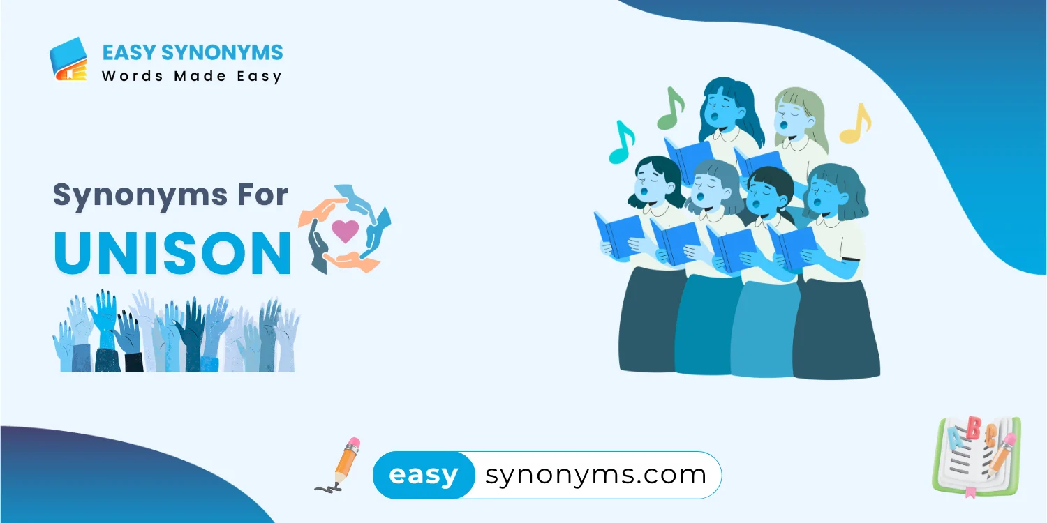 synonyms for unison