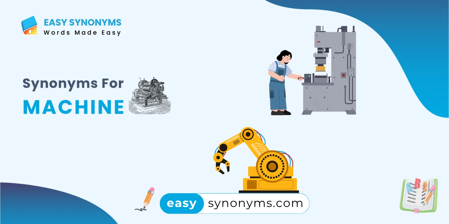 synonyms for machine