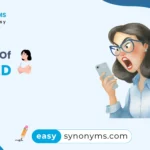 synonyms of annoyed