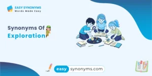 synonyms of exploration