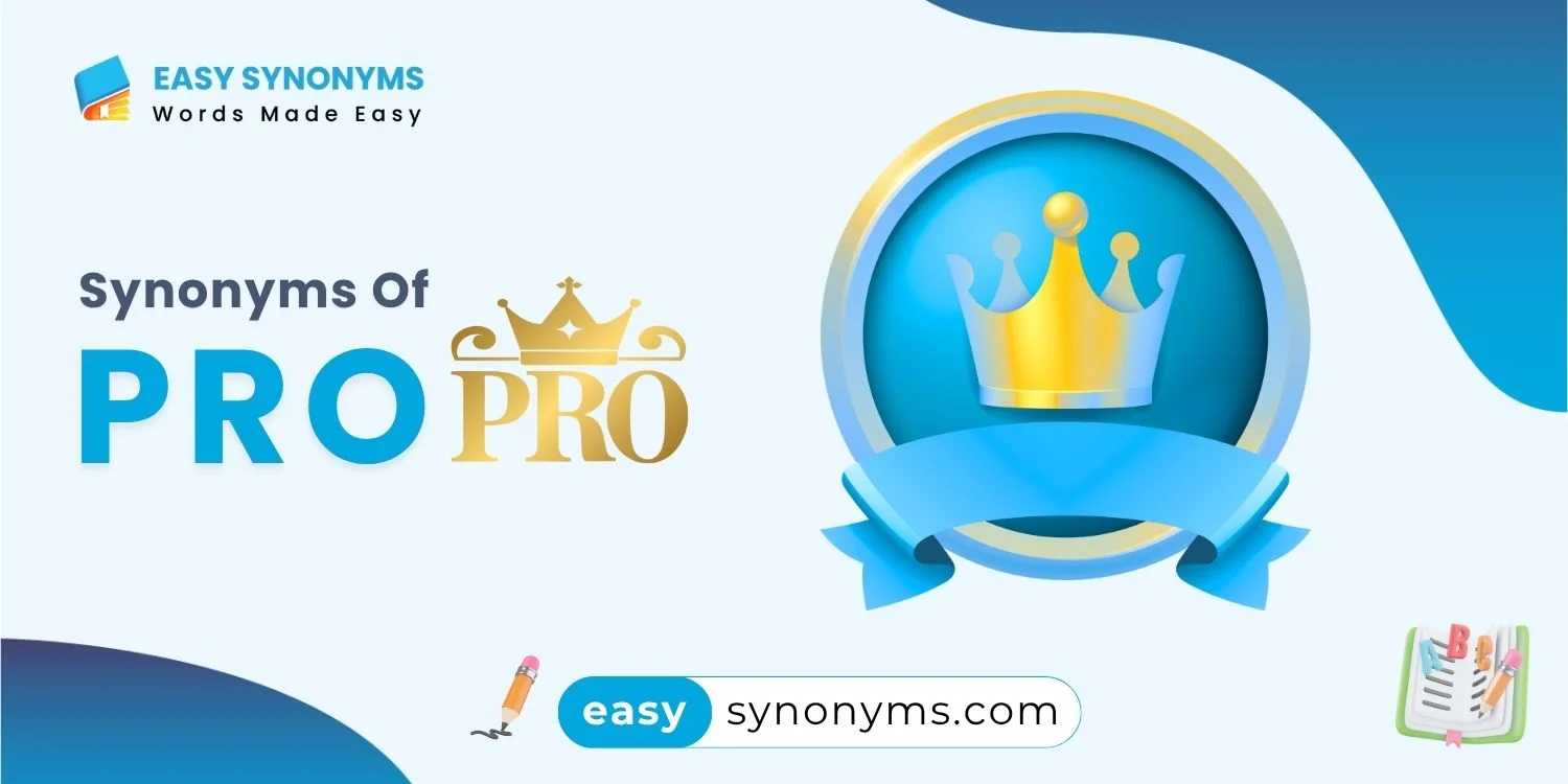 synonyms of pro