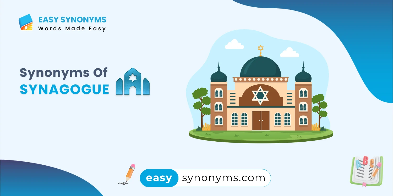 synonyms of synagogue