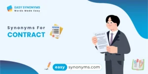 synonyms for contract