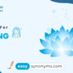 synonyms for glowing