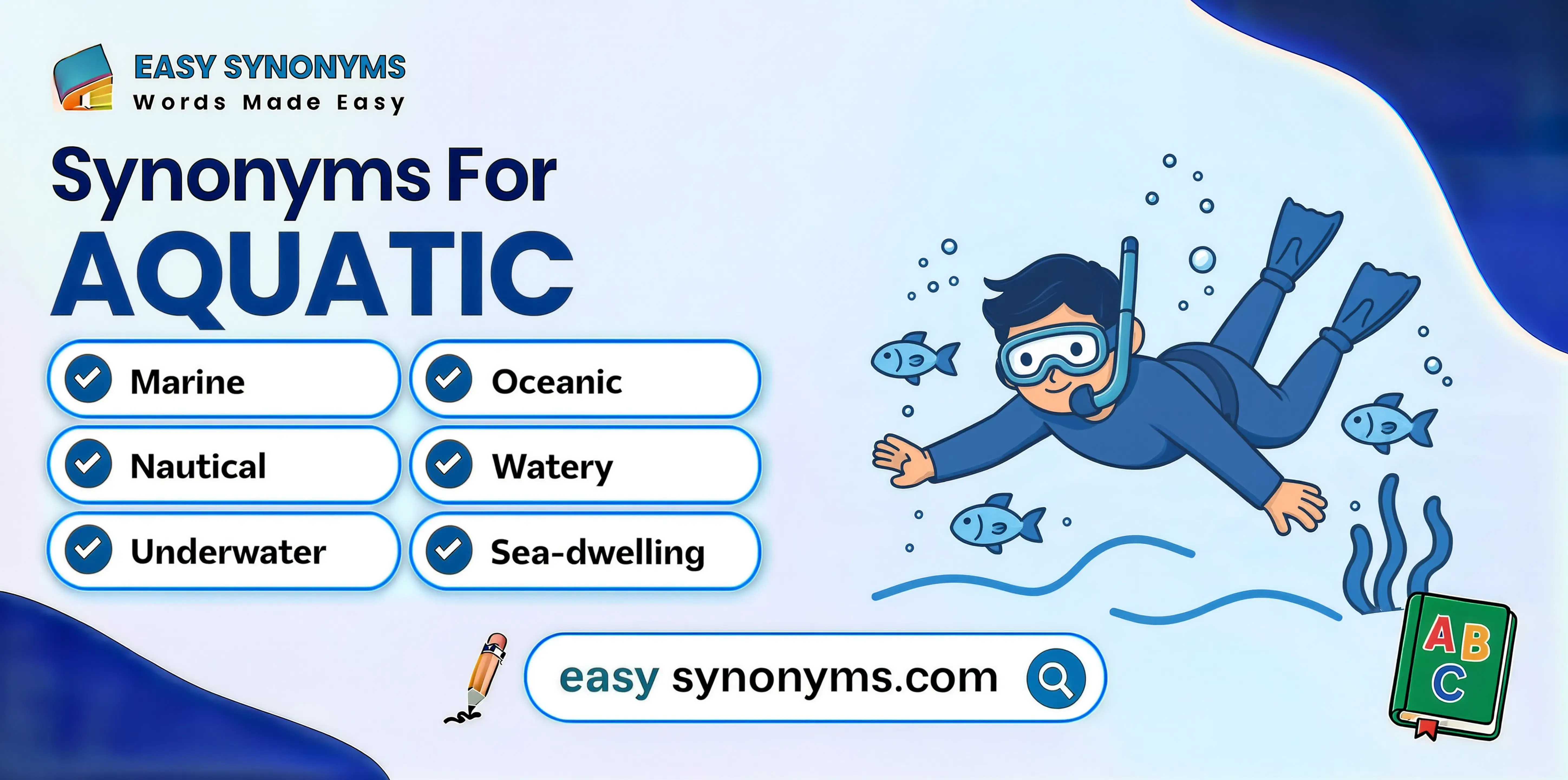 synonyms for aquatic