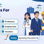 synonyms for jobs