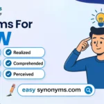 synonyms for knew