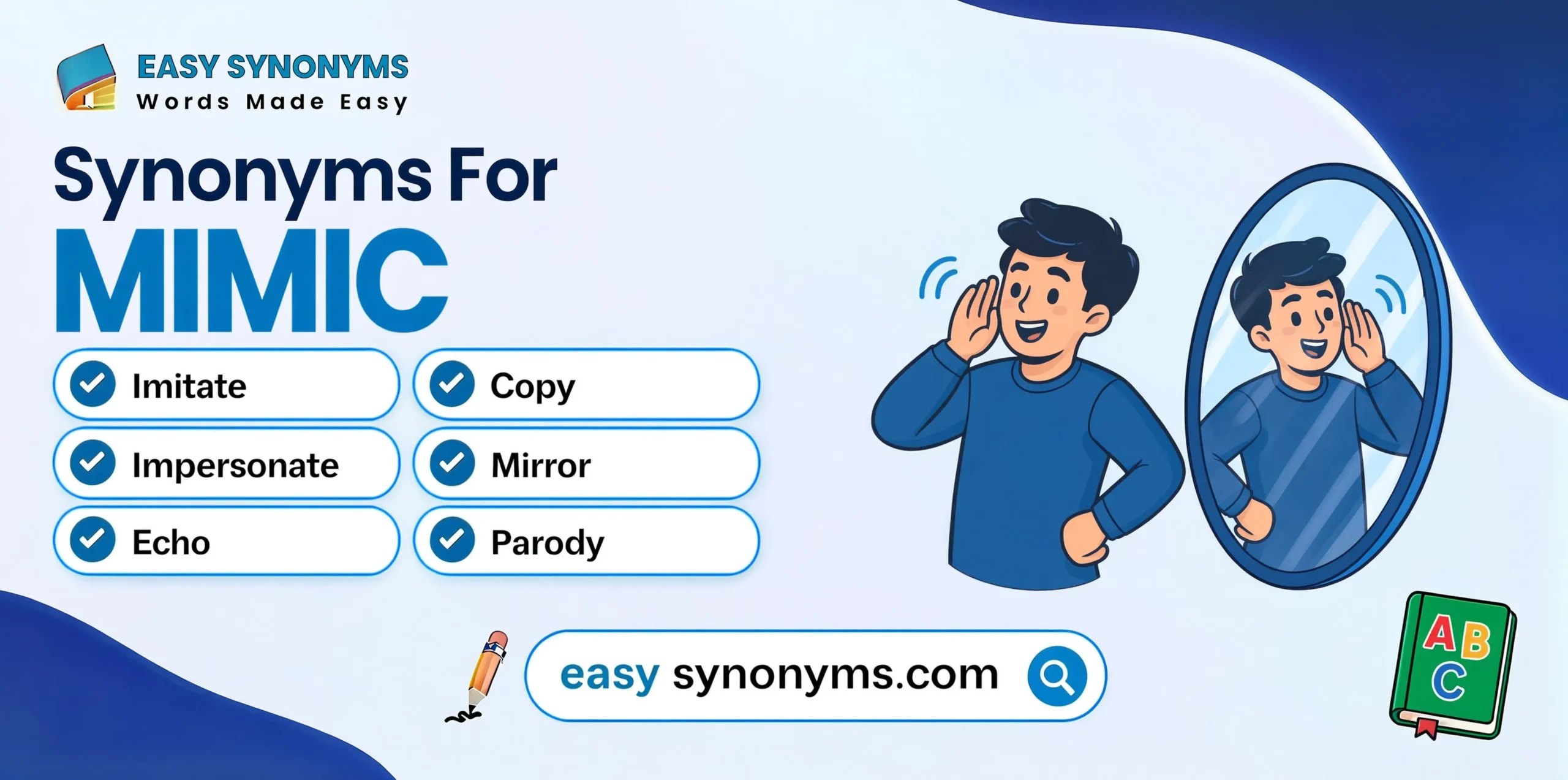 synonyms for mimic