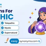synonyms for psychic