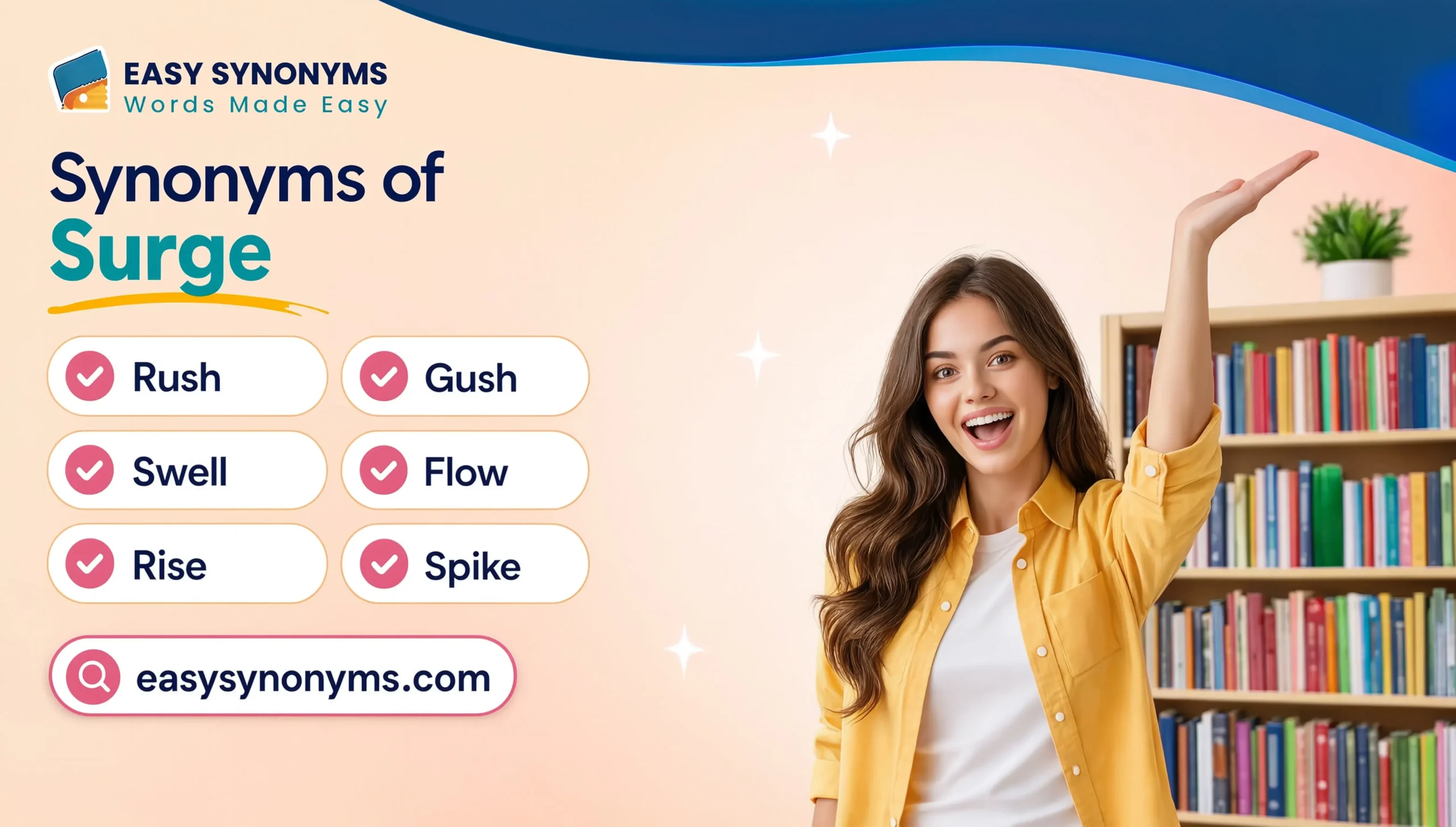 synonyms for surge