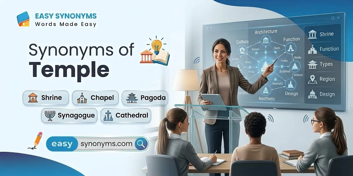 synonyms for temple