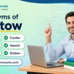 synonyms of bestow