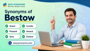 synonyms of bestow