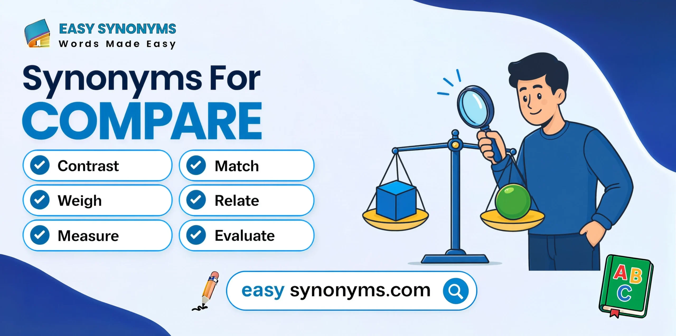 synonyms of compare