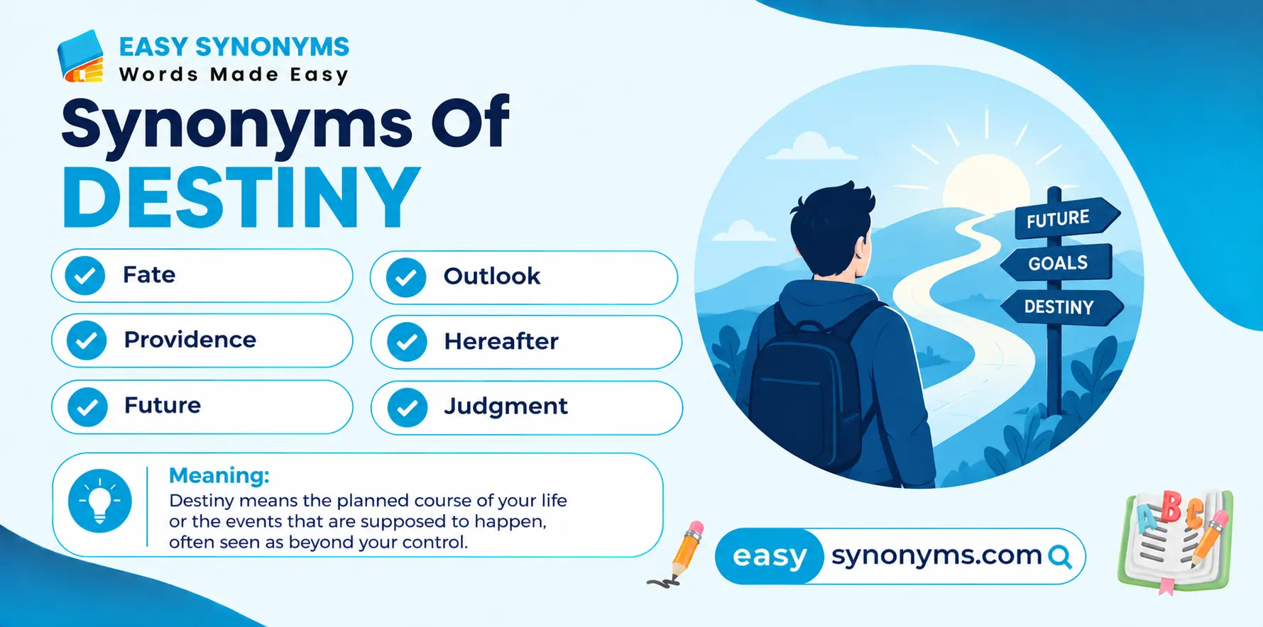 synonyms of destiny