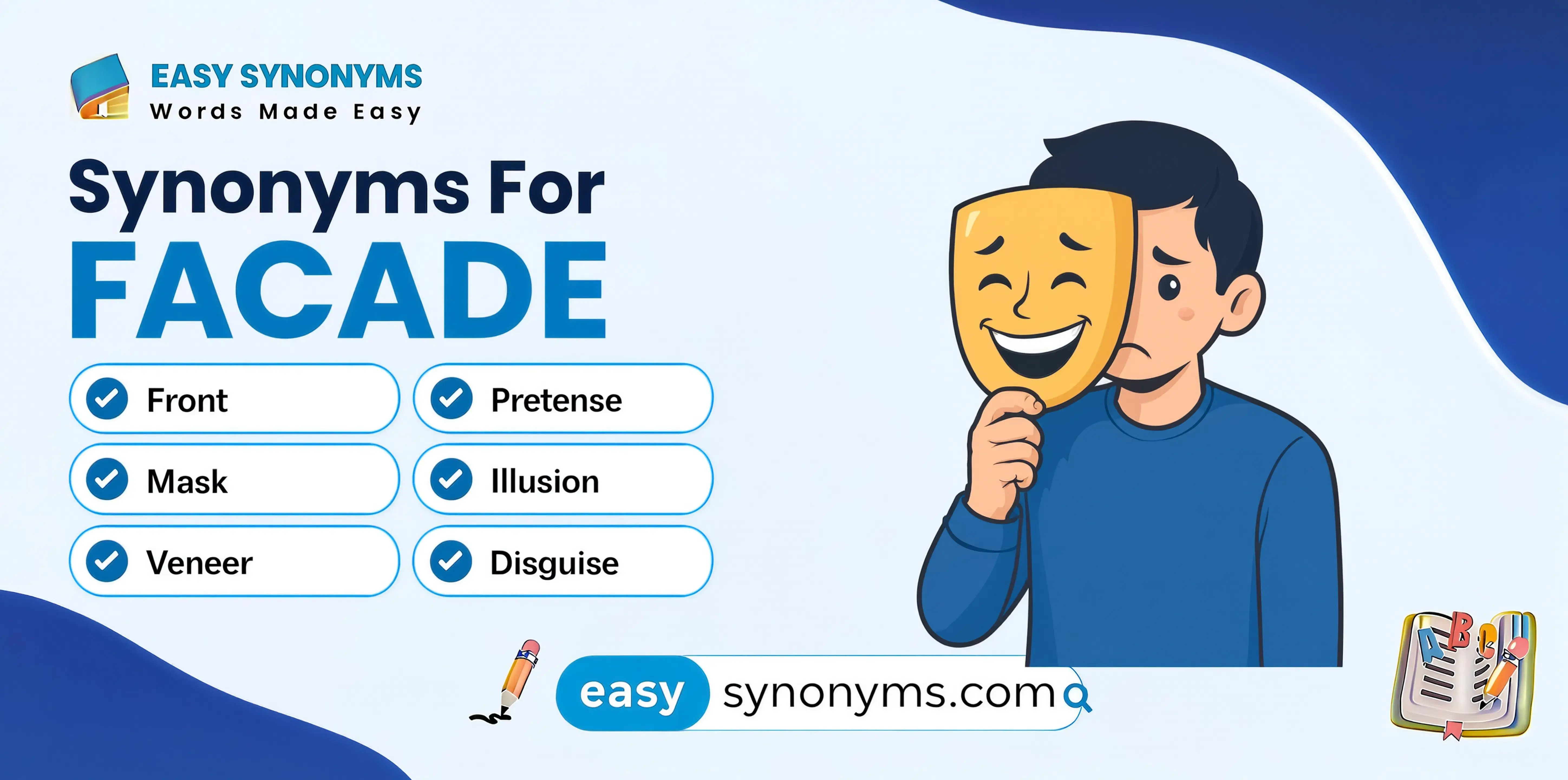 synonyms of facade