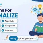 synonyms of internalize