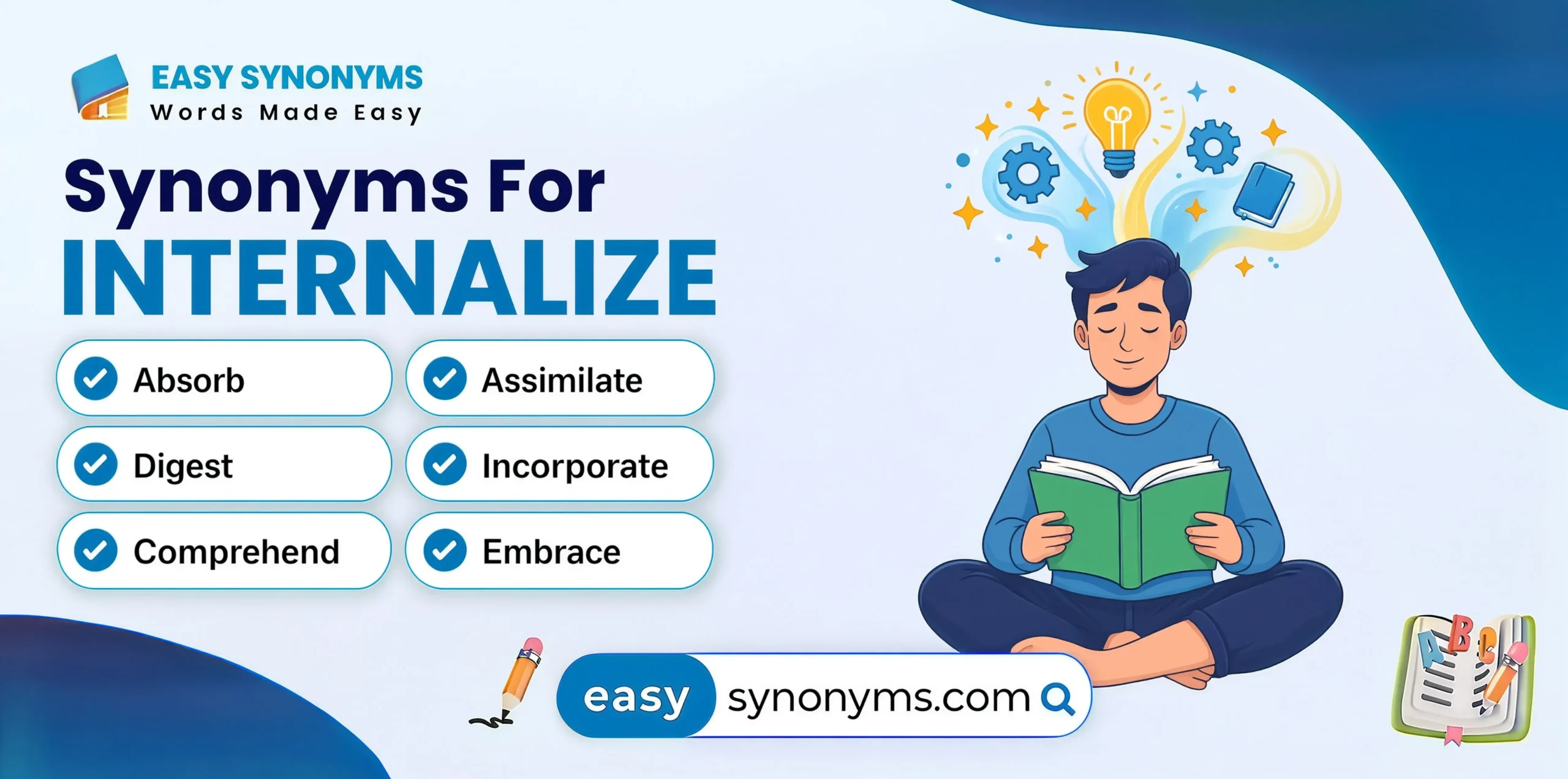 synonyms of internalize
