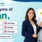 synonyms of plan