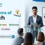 synonyms of search