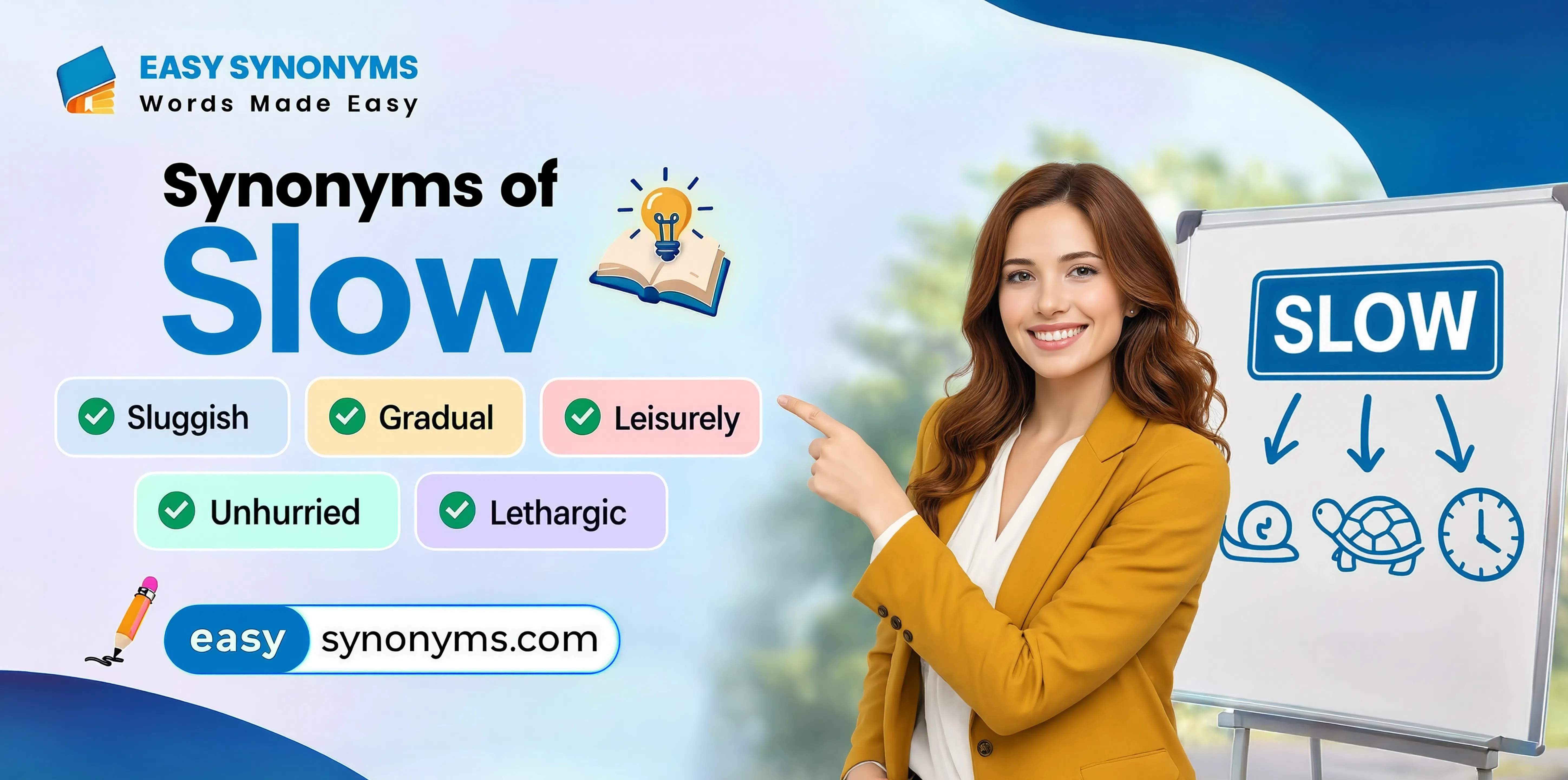 synonyms of slow